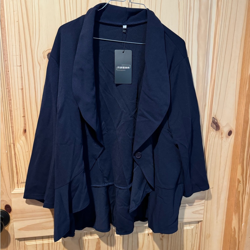 Brand new, long sleeve blazer